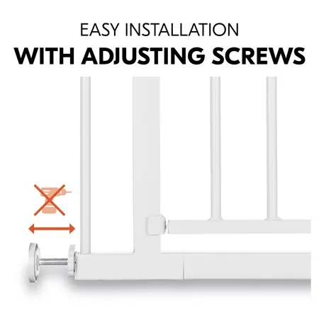 Clamping gate with pressure fastening
