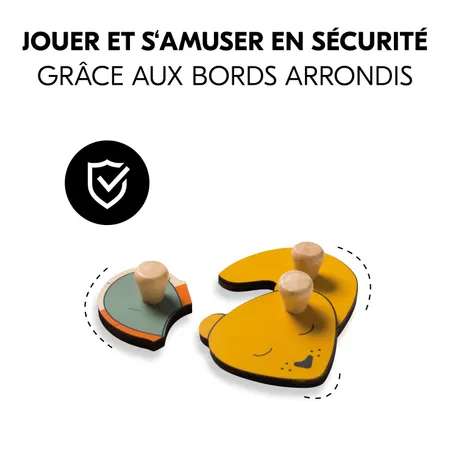 Coins arrondis pour plus de sécurité