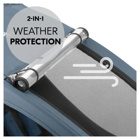 Protected in wind and weather