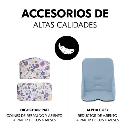 Cojines de asiento disponibles por separado