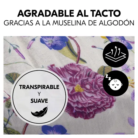 Sábana bajera para colchones de cuna de viaje