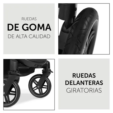 Ruedas de goma para cualquier tipo de superficie