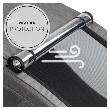 Copertura 2 in 1: protezione e zanzariera