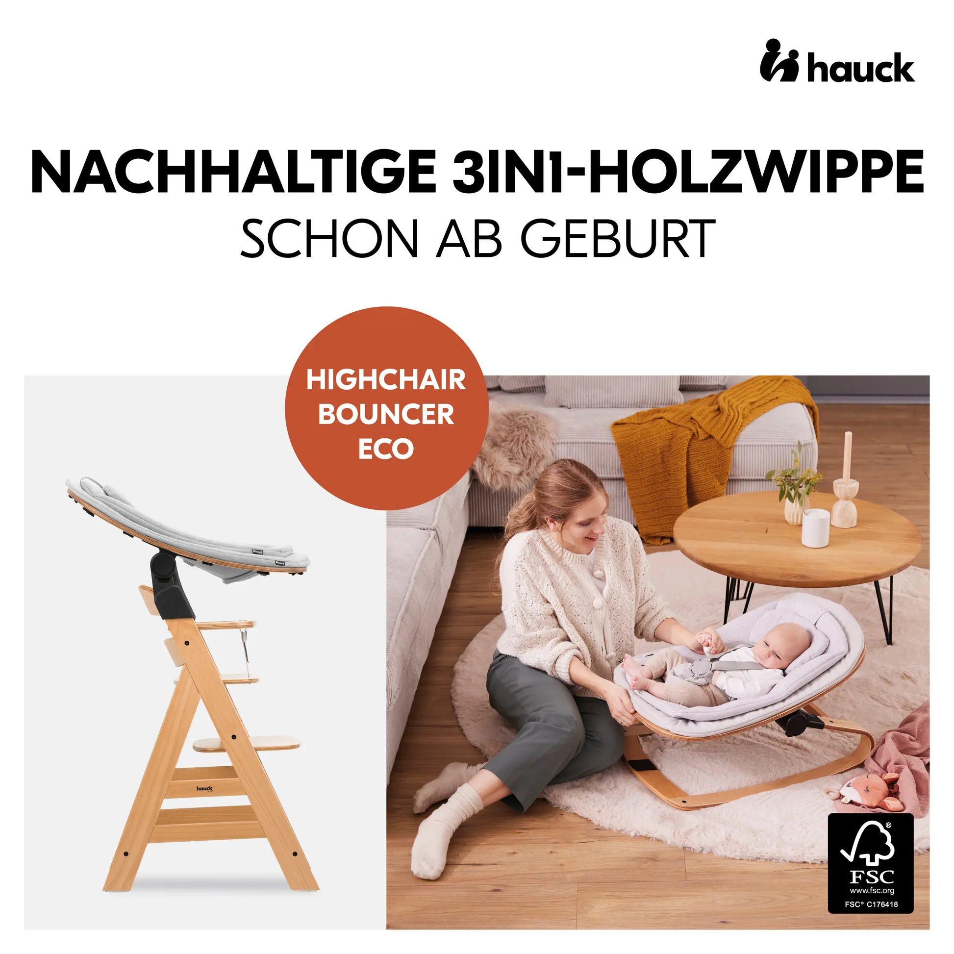 Highchair Bouncer Eco