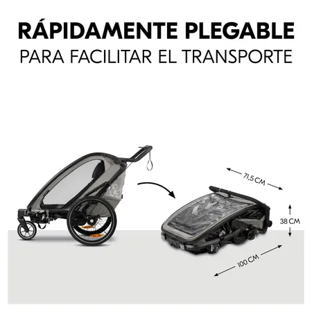 Rápido y fácil de plegar