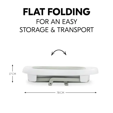 Flat folding for an easy storage and transport