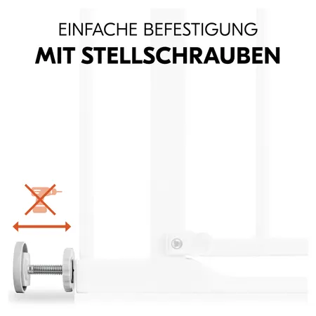 Klemmgitter mit Druckbefestigung