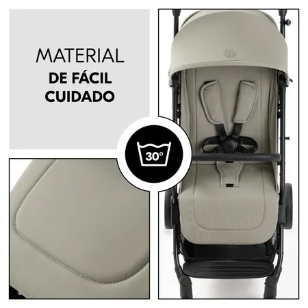 Materiales de fácil limpieza y lavable en lavadora