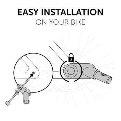 Bike Trailer Hitch