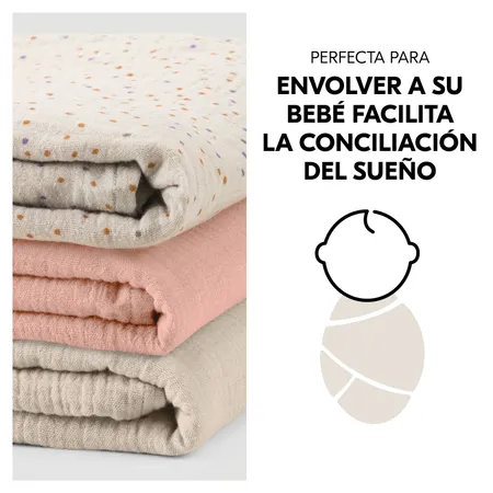 Envuelto como soporte óptimo para dormir