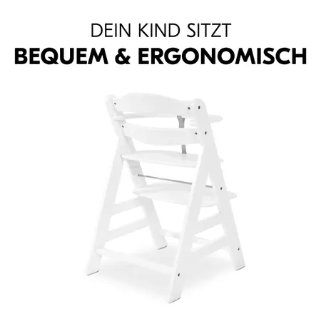 Ein ergonomischer Hochstuhl, der mitwächst