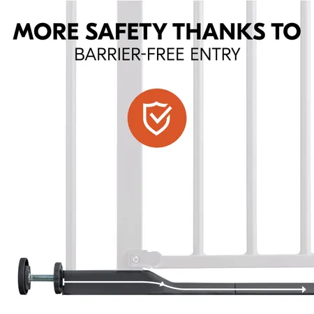 More safety thanks to barrier-free entry
