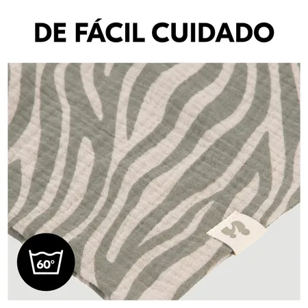 Fácil de cuidar y lavable a 60° C