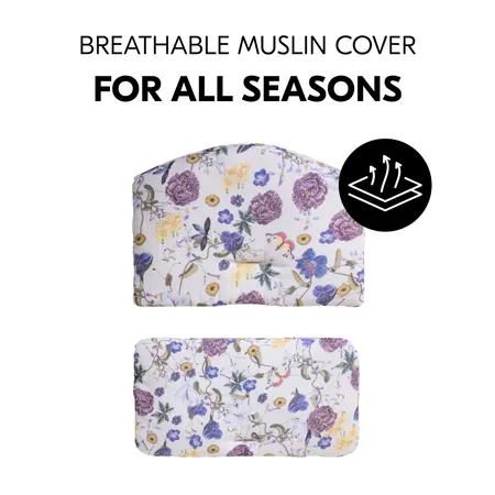Breathable muslin cover for all seasons