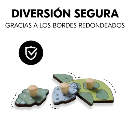 Bordes redondeados para mayor seguridad