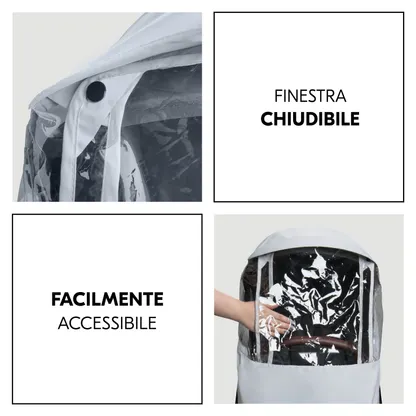 2 in 1 Pushchair Raincover