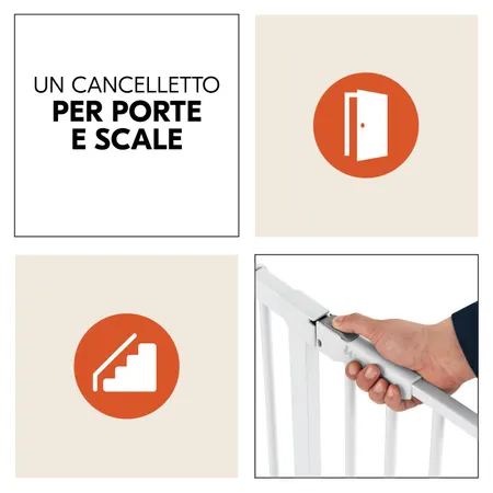 Cancelletto per porte e scale standard