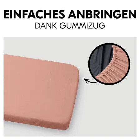 Einfaches Anbringen an Matratze dank Gummizug