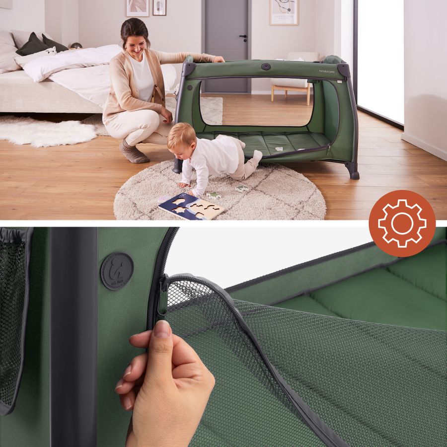 Extra-large access hatch for little explorers
