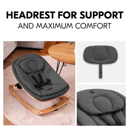 Headrest for support and maximum comfort
