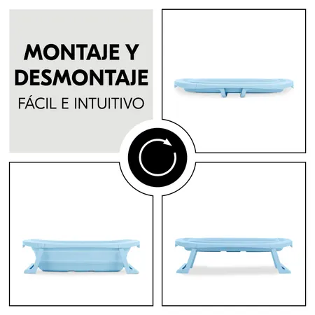 Montaje y desmontaje sencillo e intuitivo