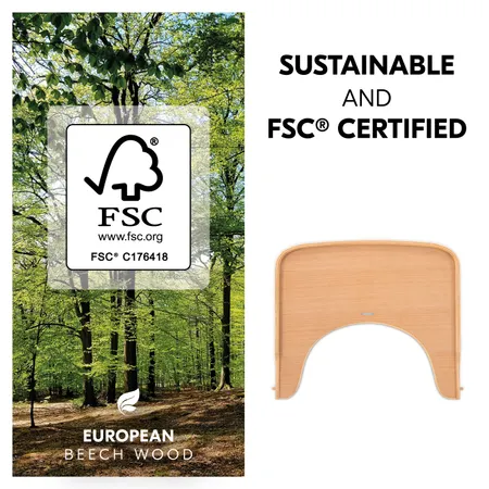 Sustainable and FSC® certified beechwood
