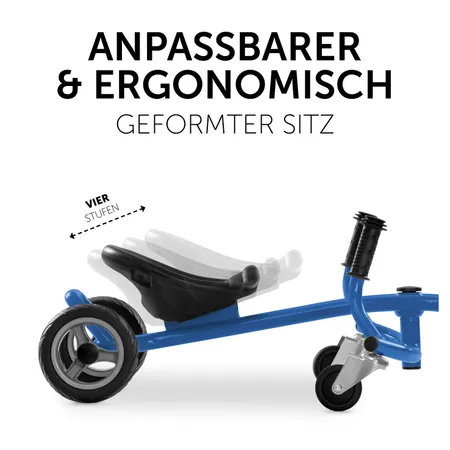 Anpassbarer und ergonomisch geformter Sitz