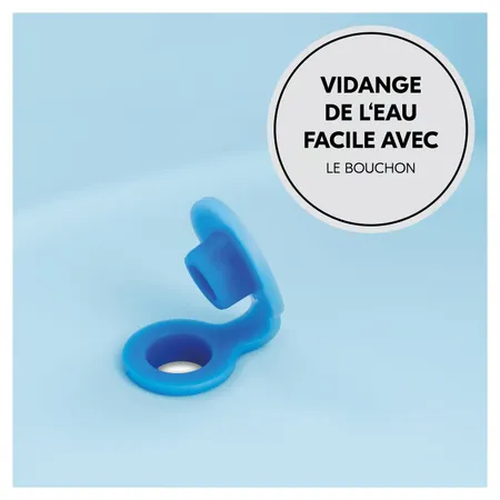 Vidange de l’eau facile avec un bouchon