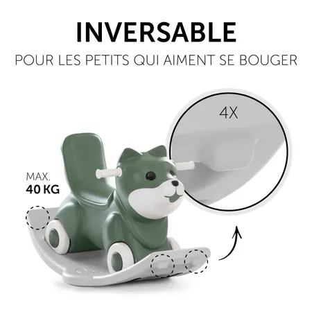 Inversable pour les petits qui aiment se bouger