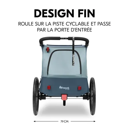 Pour piste cyclable, franchit les portes d'entrée