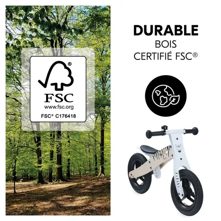 Un plus pour l’environnement : bois certifié FSC®