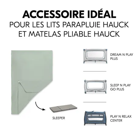 Accessoire idéal pour les lits de voyage hauck
