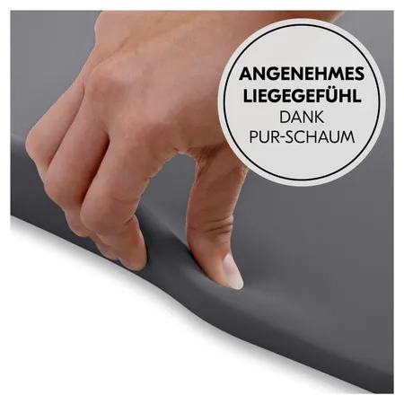 Angenehmes Liegegefühl dank PUR-Schaum