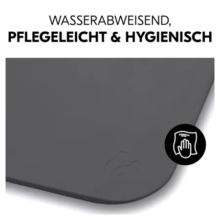 Wasserabweisend, pflegeleicht und hygienisch