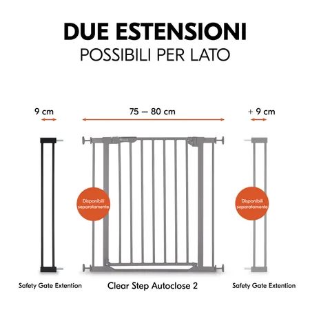 Due estensioni possibili per cancelletto