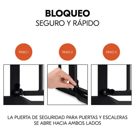 Se cierra de forma segura y rápida