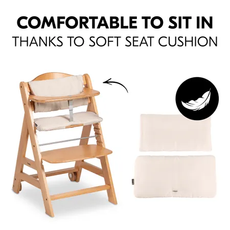 Elevated seating comfort thanks to soft cushion