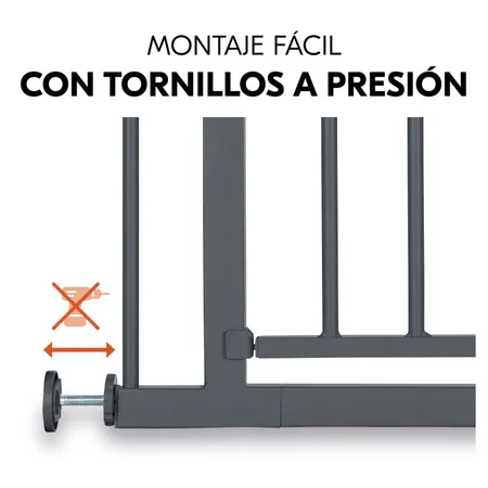 Verja de seguridad con ajuste a presión