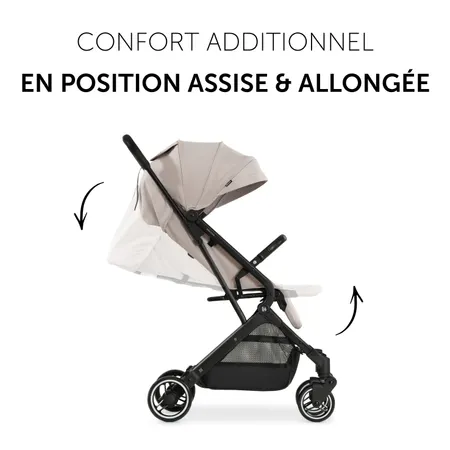 Confort additionnel en position assise et allongée