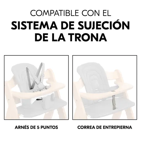 Compatible con el sistema de arnés de la trona