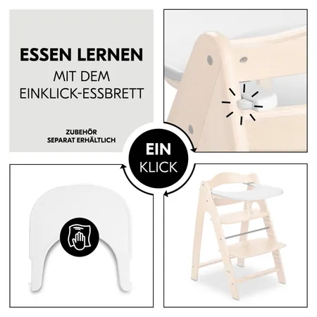 Essen Lernen mit dem Einklick-Essbrett