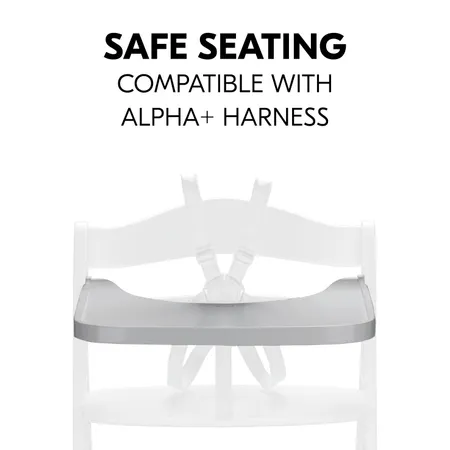 Safe seating in combination with the harness