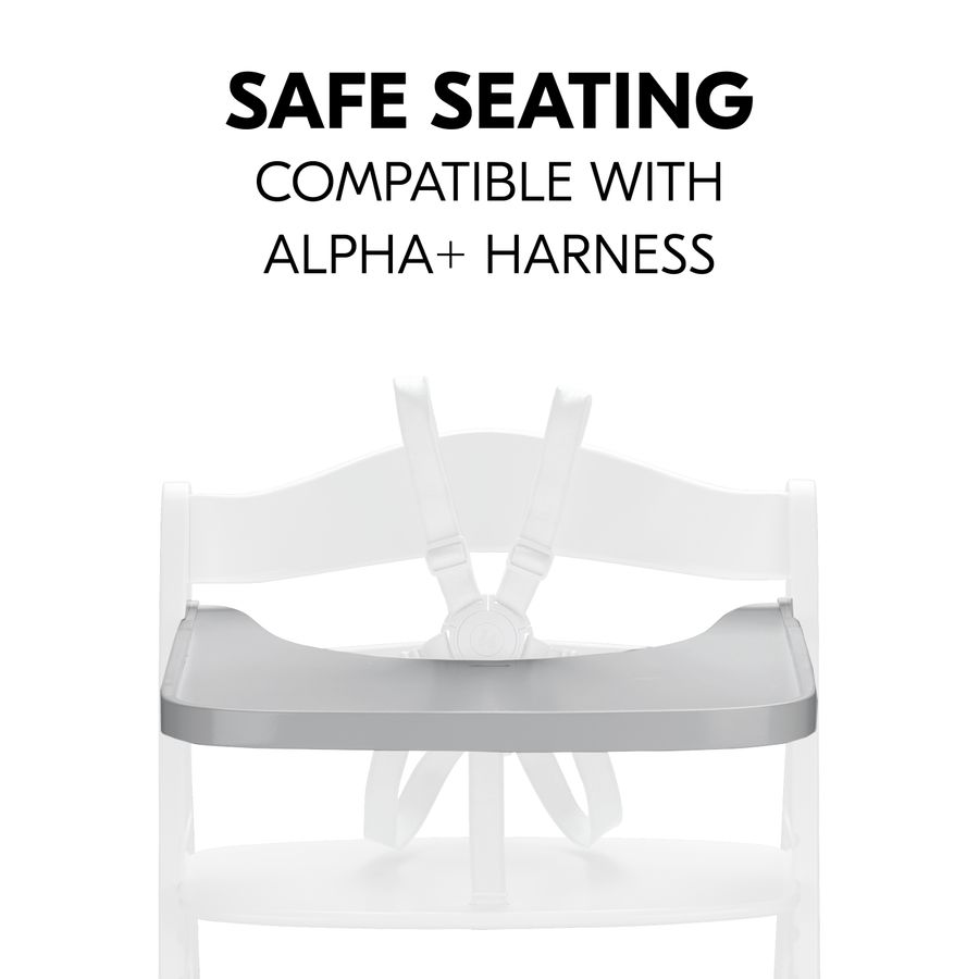 Safe seating in combination with the harness