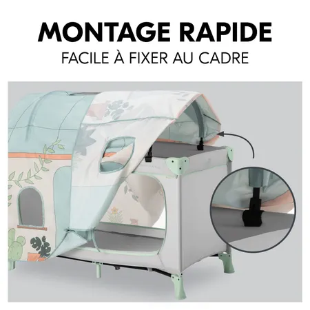 Se monte en un tour de main