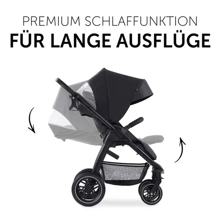 Buggy mit Liegefunktion für lange Ausflüge