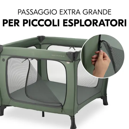 Passaggio extra large per piccoli esploratori