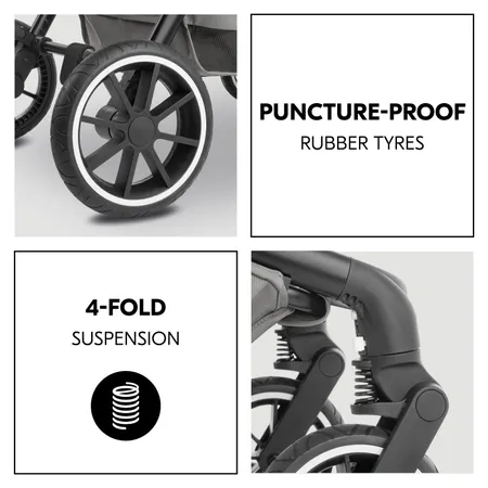 Puncture-proof and good suspension