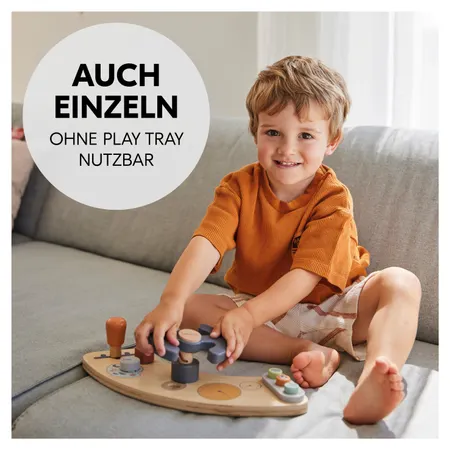 Mit und ohne Play Tray