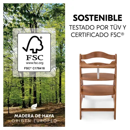 Madera sostenible con certificación FSC®
