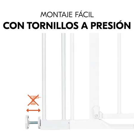 Montaje a presión simple y estable